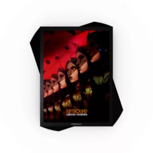 Riftbound: League of Legends TCG - Unleashed – Art Sleeves 100 Pack - LeBlanc, Deceiver