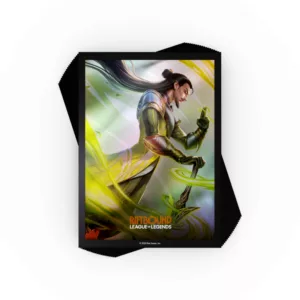 Riftbound: League of Legends TCG - Unleashed – Art Sleeves 100 Pack - Yi, Wuju Master