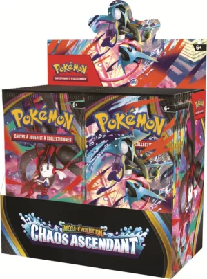 Pokémon – ME04 Méga-Évolution - Chaos Ascendant – Boîte de 36 Boosters