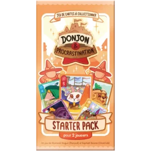 Donjon & Procrastination JCC – Serie I L’Aventure – Starter Pack 2 joueurs