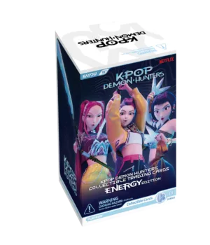 KPop Demon Hunters - Collectible Trading Cards - Energy Edition - 001 - Boîte de 12 boosters