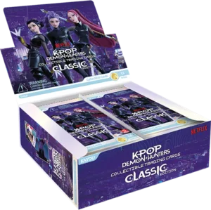 KPop Demon Hunters - Collectible Trading Cards - Classic Edition - 001 - Boîte de 20 boosters