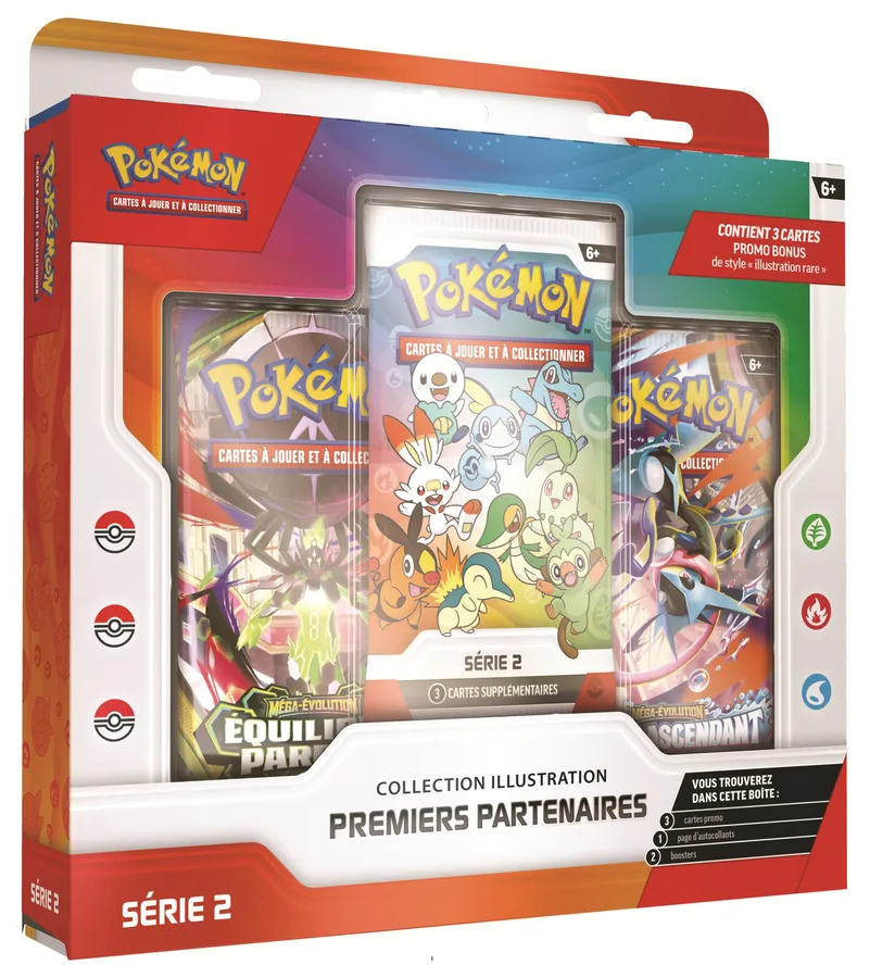 Pokémon – Collection Illustration Premiers Partenaires - Série 2