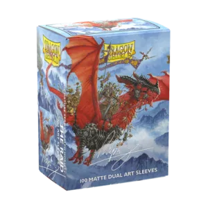 Dragon Shield – 100 Matte Dual Art Sleeves – The Raid – Standard Size