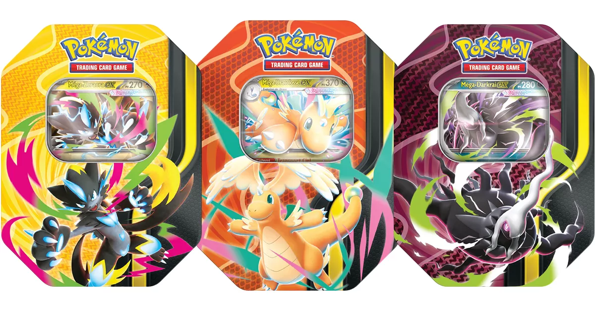 Pokémon – Mega Forces – Tin / Pokébox (aléatoire)