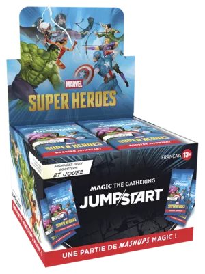 Marvel Super Heroes - Boîte de 24 Boosters Jumpstart