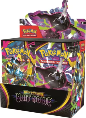 Pokémon – ME05 Méga-Évolution - Nuit Noire – Boîte de 36 Boosters