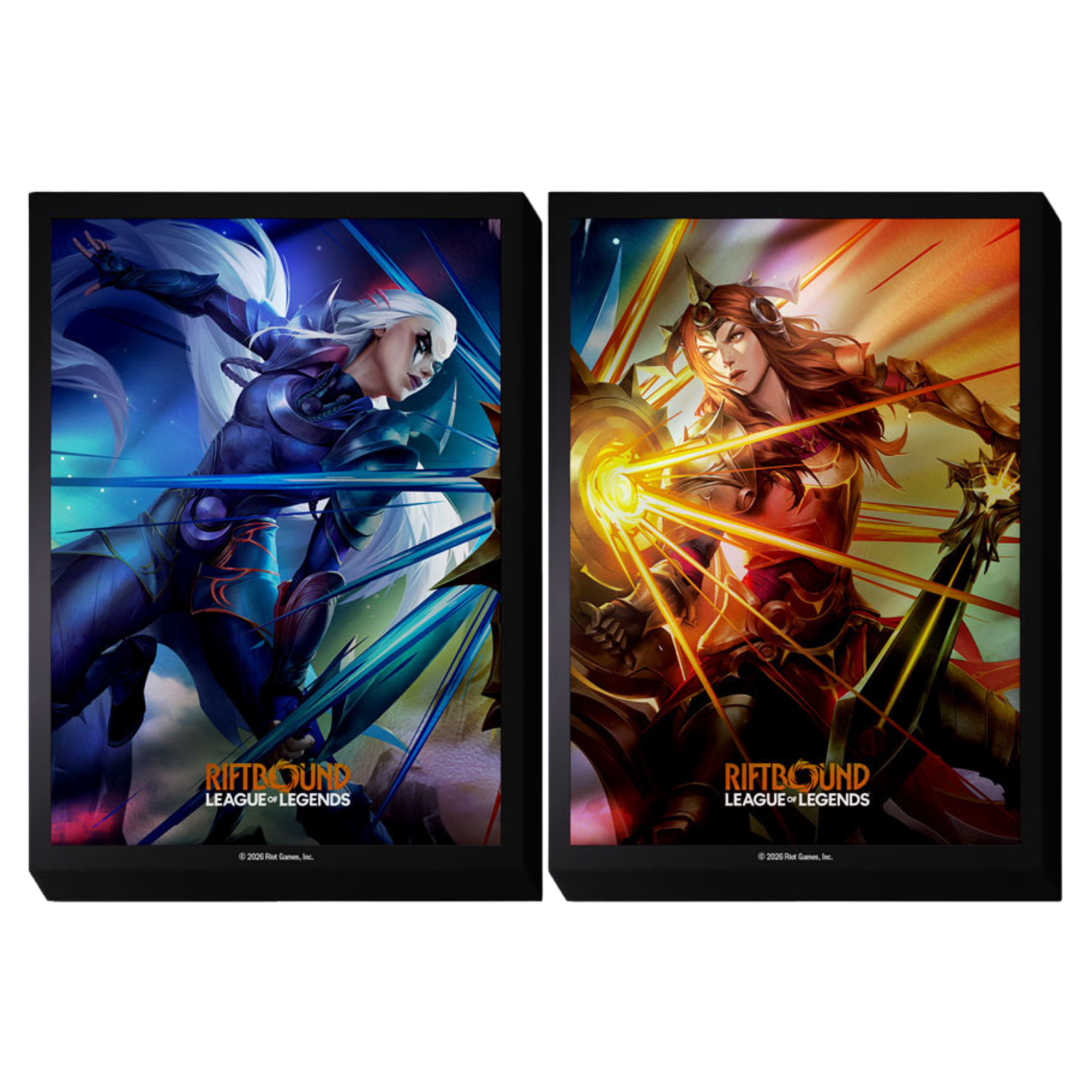 Riftbound: League of Legends TCG - Vendetta – Art Sleeves 100 Pack - "Diana vs Leona"