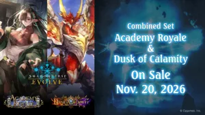Booster Set #21-22 “Academy Royale & Dusk of Calamity” – Boîte de 12 Boosters