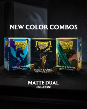 Dragon Shield – Dual Matte Sleeves Colors – Standard Size