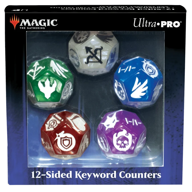 Ultra Pro – 12 Sided Keyword Counters