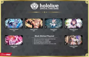 Ultra Pro – Tapis de Jeu Premium – hololive OFFICIAL CARD GAME