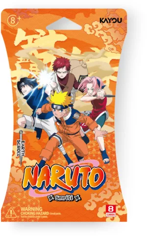NARUTO – Smriti Collectible Cards – Earth Scroll – 001A – Booster cartonné