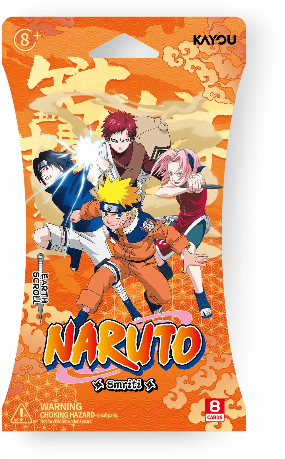 NARUTO – Smriti Collectible Cards – Earth Scroll – 001A – Booster cartonné