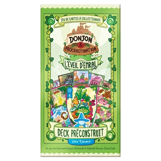 Donjon & Procrastination JCC – Serie III L’Eveil d’Emral – Deck 1 joueur